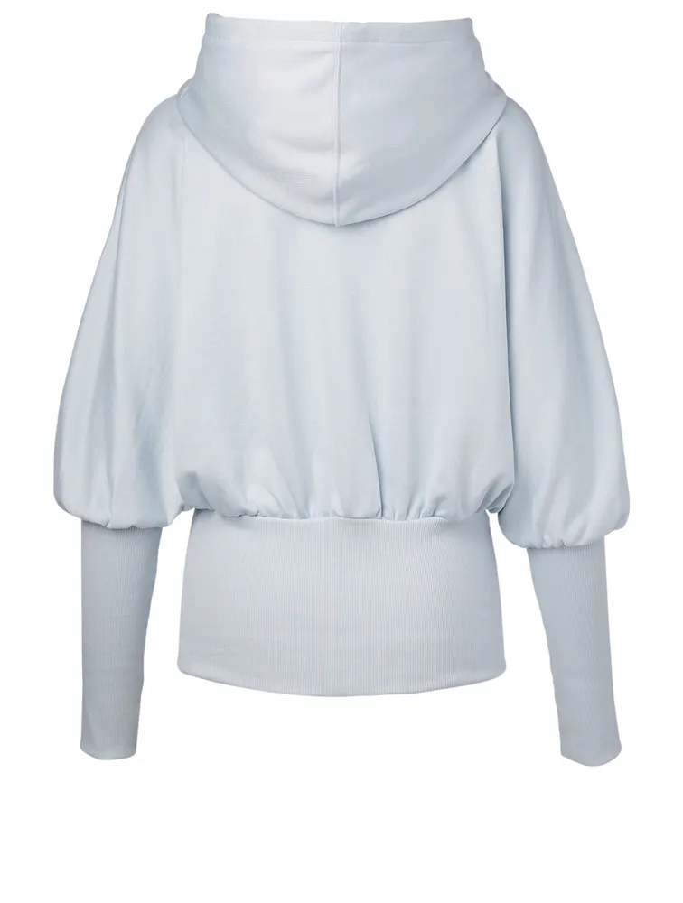 Cotton Satin Hoodie
