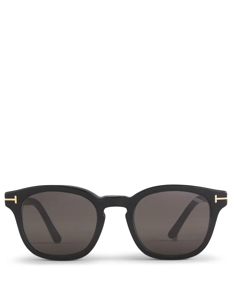 Square Optical Glasses with Blue Block Lenses And Magnetic Clips