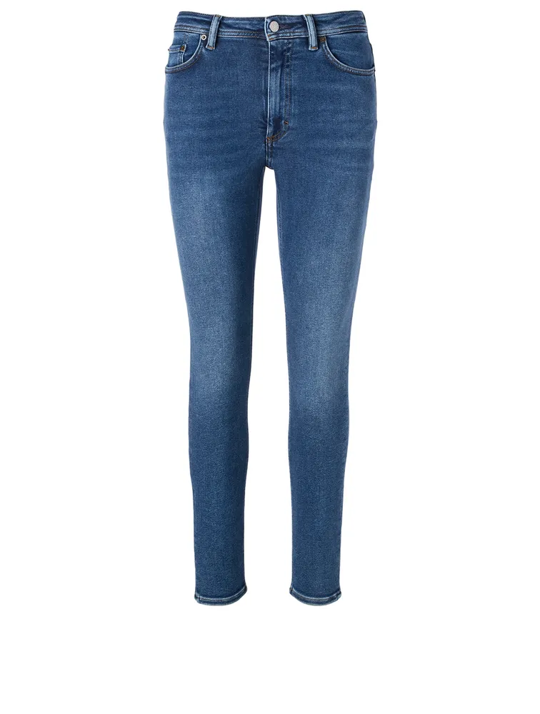 High-Waisted Skinny Jeans