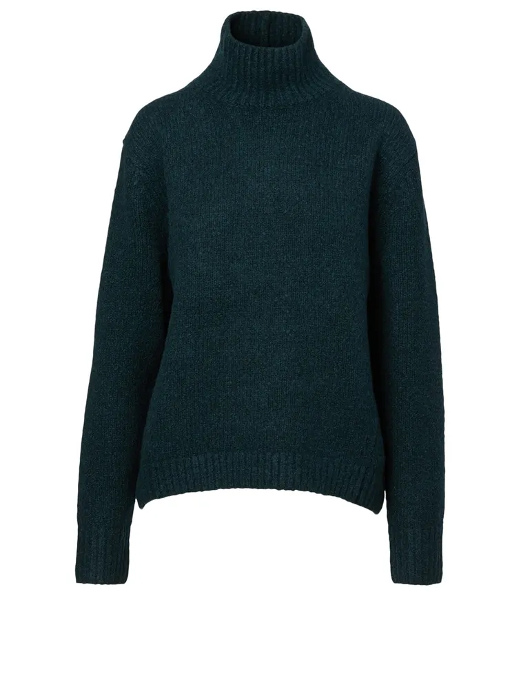 Wool And Cashmere Turtleneck Sweater