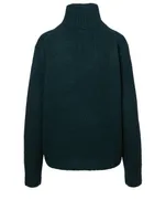 Wool And Cashmere Turtleneck Sweater