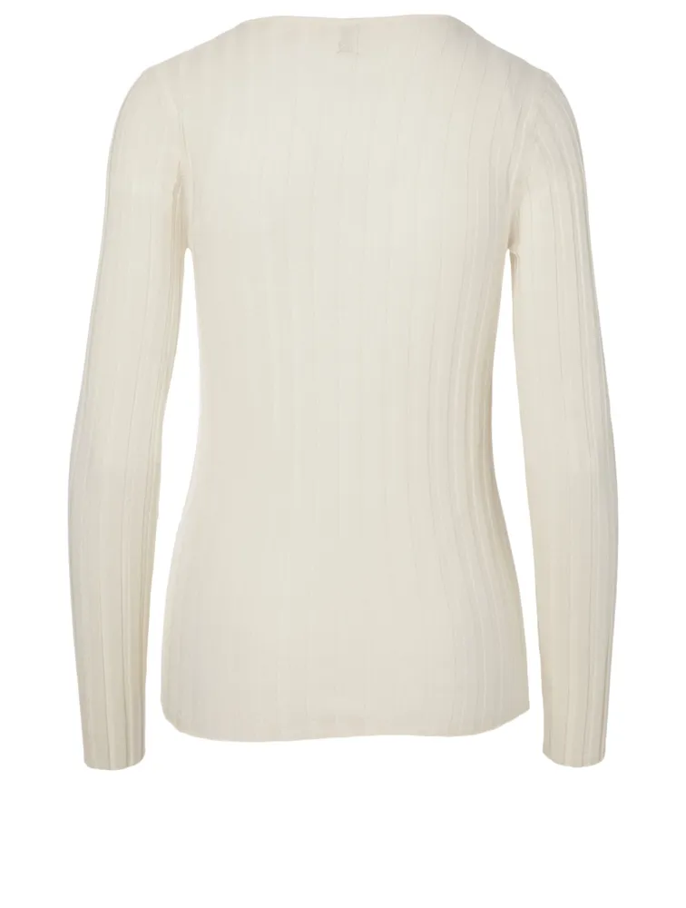 Avresa Wool And Silk Top