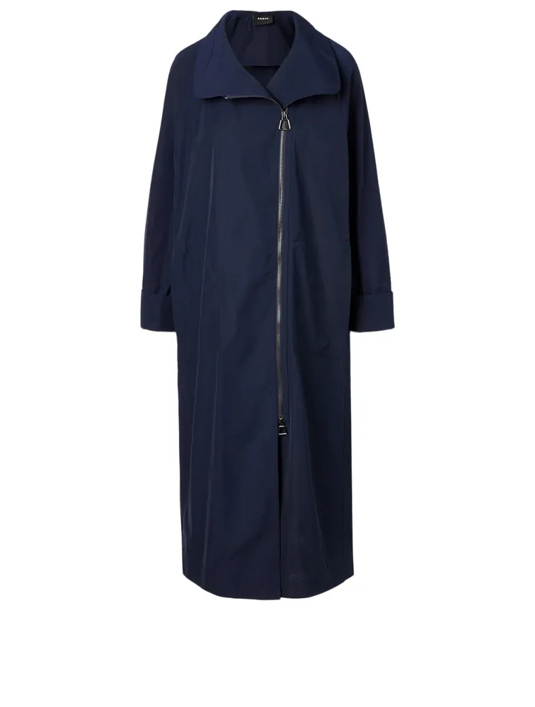 Zip Long Coat