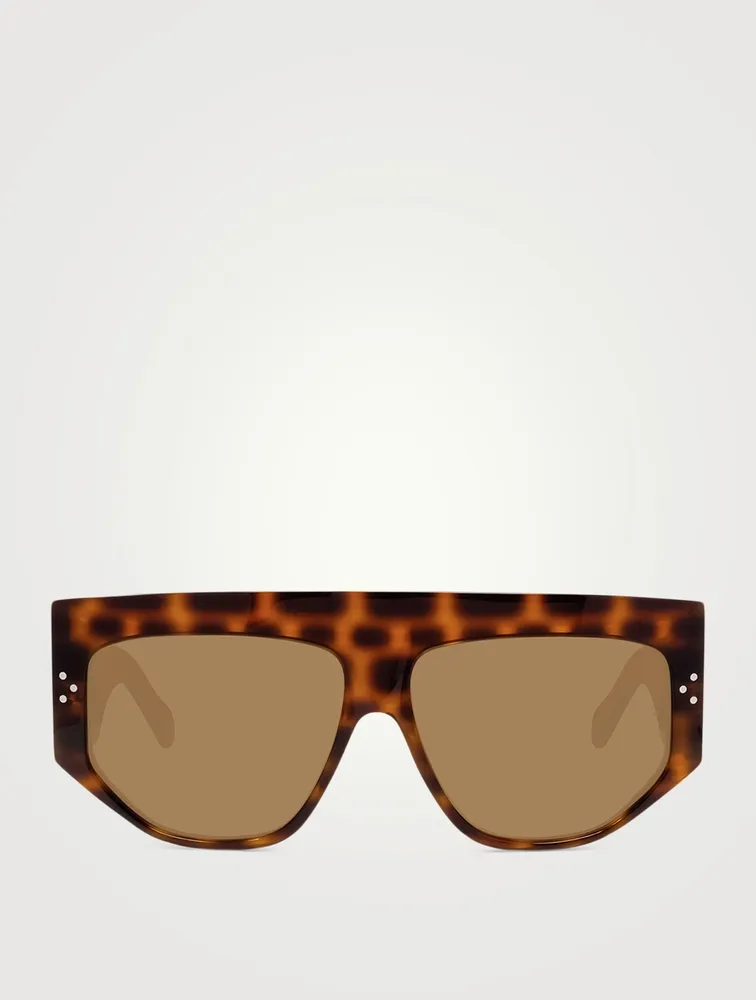 Rectangular Shield Sunglasses