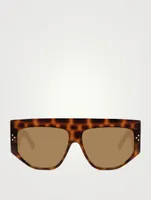 Rectangular Shield Sunglasses