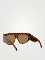 Rectangular Shield Sunglasses