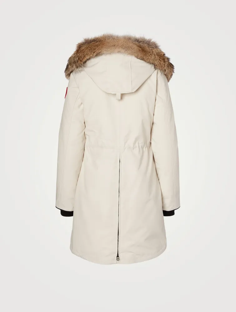 Rossclair Down Parka With Fur Hood