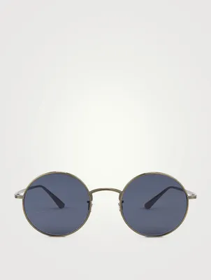 After Midnight Round Sunglasses