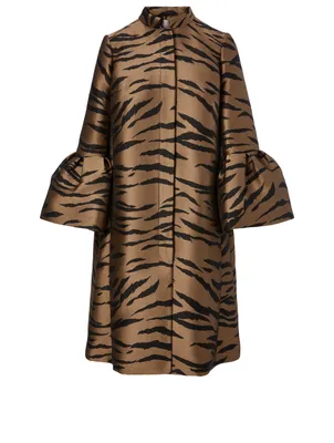 Coat Tiger Print