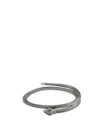 Gucci Garden Silver Snake Bracelet