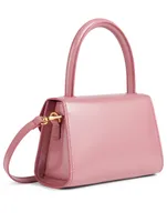 Mini Semi-Patent Leather Bag