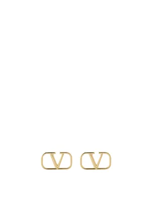 VLOGO Stud Earrings