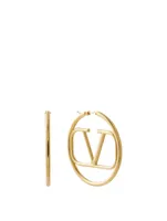 VLOGO Hoop Earrings