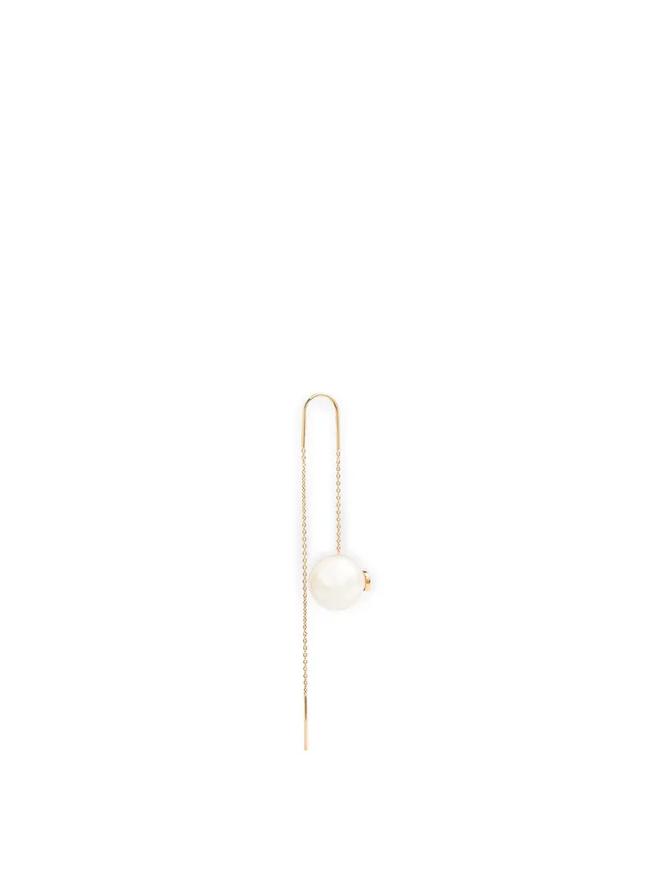 VLOGO Faux Pearl Drop Earrings