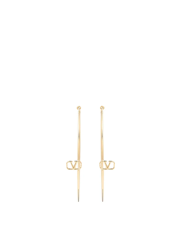 VLOGO Hoop Earrings