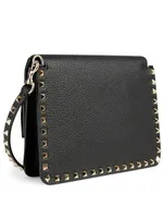 Small Rockstud Leather Bag