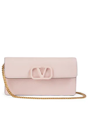 VSLING Leather Chain Wallet Bag