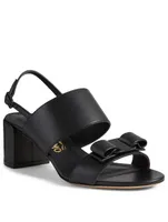 Giulia Leather Heeled Sandals