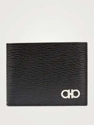 Leather Bifold Gancini Wallet