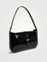 Miranda Semi Patent Leather Shoulder Bag