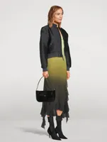 Miranda Semi Patent Leather Shoulder Bag