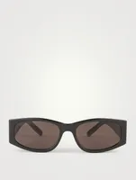 SL 329 Signature Rectangular Sunglasses