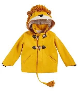 Kids' Luxe Lion Wool Coat