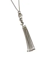 YSL Monogram Tassel Necklace