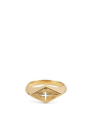 Eos Sterling Silver And 18K Gold Vermeil Ring