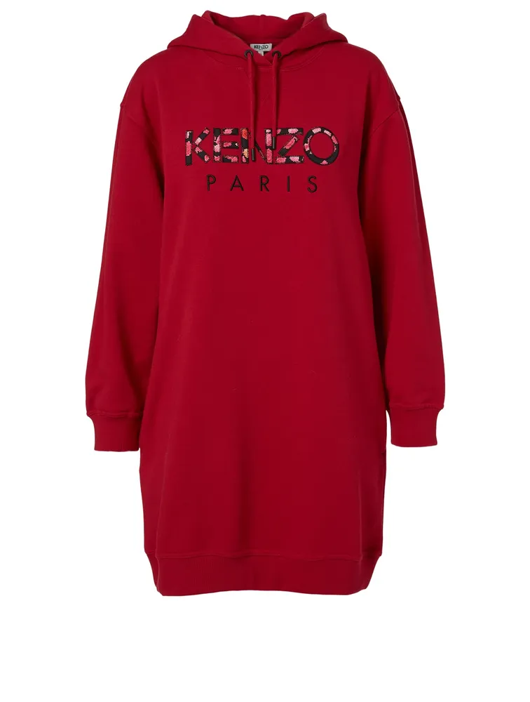 Peony Logo Sweatshirt Dress