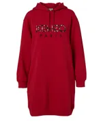 Peony Logo Sweatshirt Dress