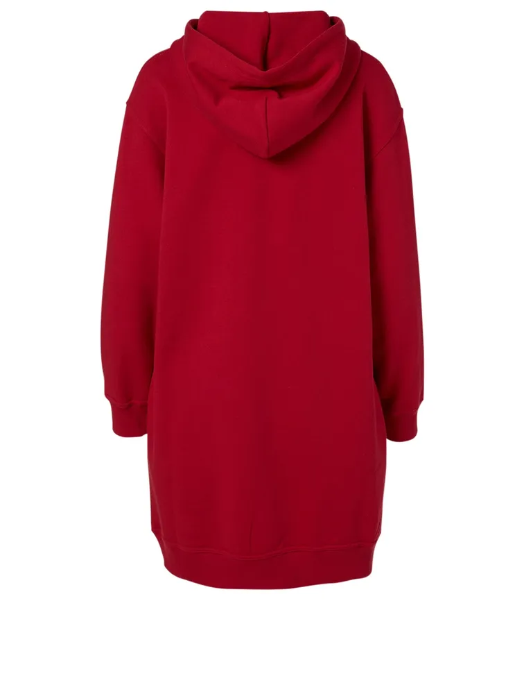 Peony Logo Sweatshirt Dress