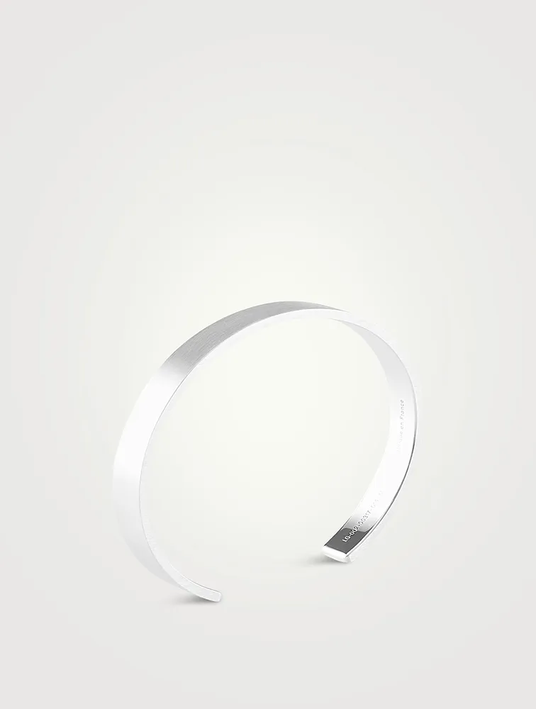 21g Brushed Sterling Silver Ribbon Bracelet