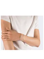 11g Polished Sterling Silver Triple Cable Bracelet