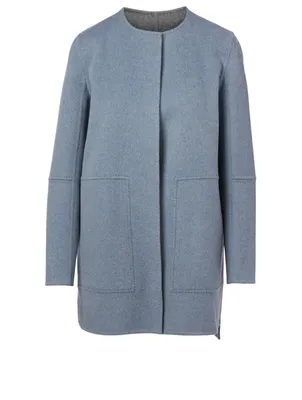 Rowena Wool And Cashmere Reversible Jacket