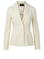 Freia Wool-Blend Blazer