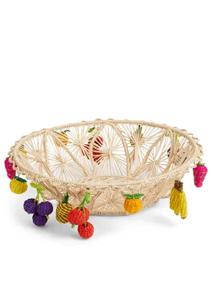 Fruity Iraca Palm Bread Basket