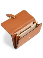 Marcie Leather Long Wallet