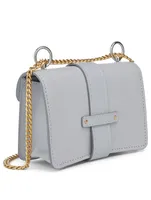 Mini Aby Leather Chain Shoulder Bag