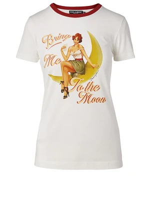 Bring Me To The Moon Cotton T-Shirt