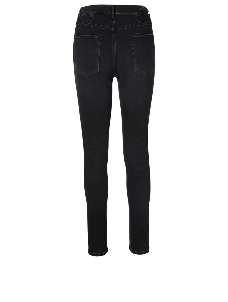 Chrissy Skinny High-Waisted Jeans