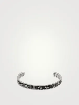 Double G Sterling Silver Bracelet