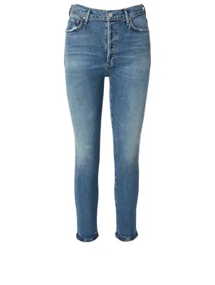 Olivia High-Waisted Slim Jeans