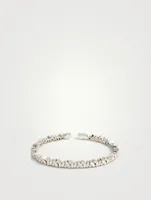 Fireworks 18K White Gold Fireworks New Classic Bliss Diamonds Bangle-Cuff