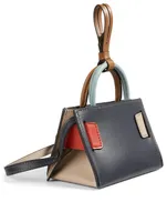Bobby Charm Colourblock Leather Bag With Strap