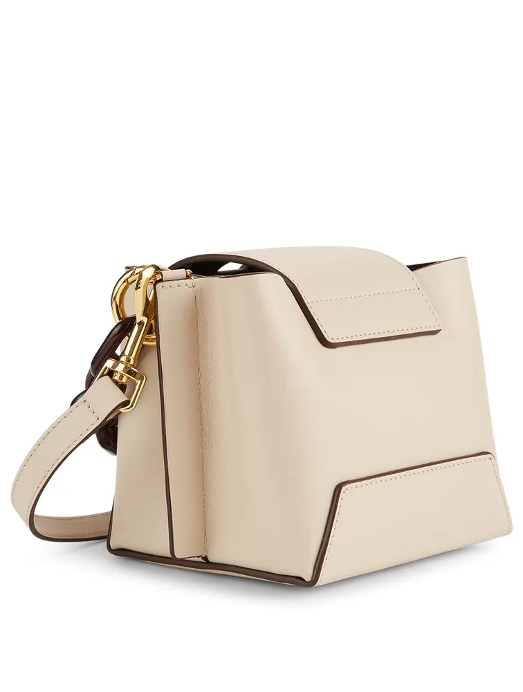 Daria Leather Bucket Bag