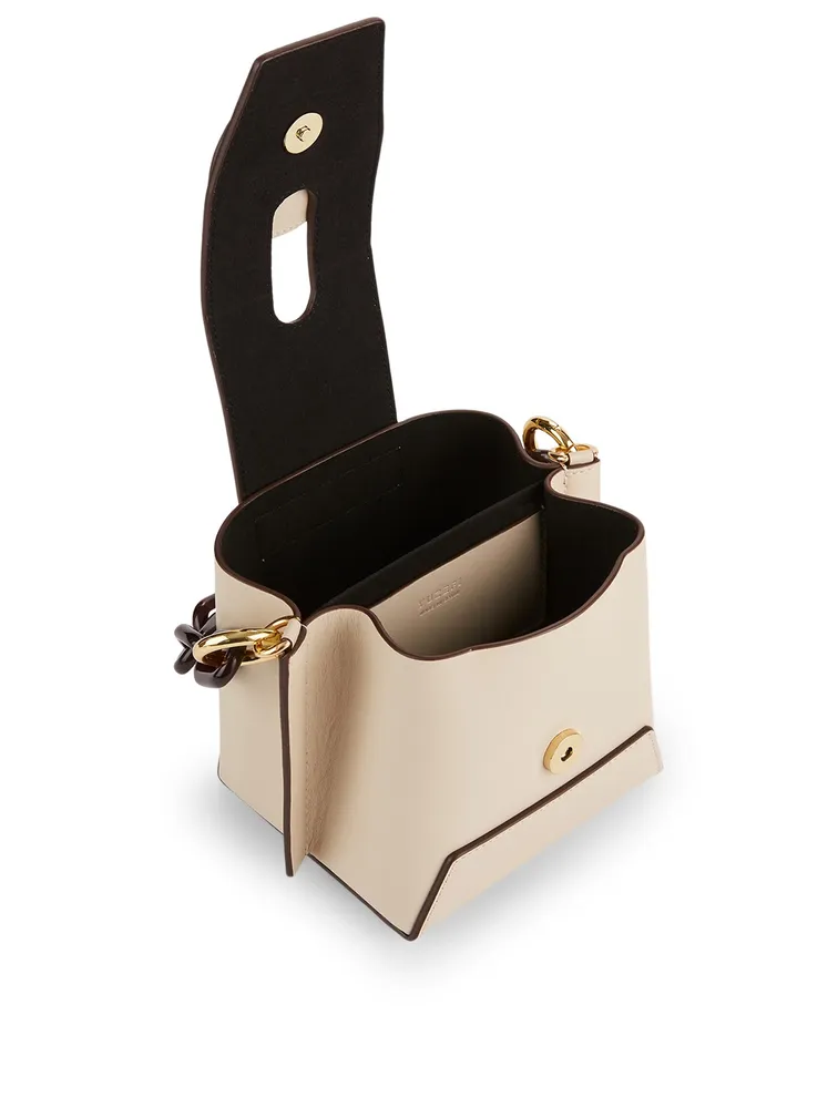 Daria Leather Bucket Bag