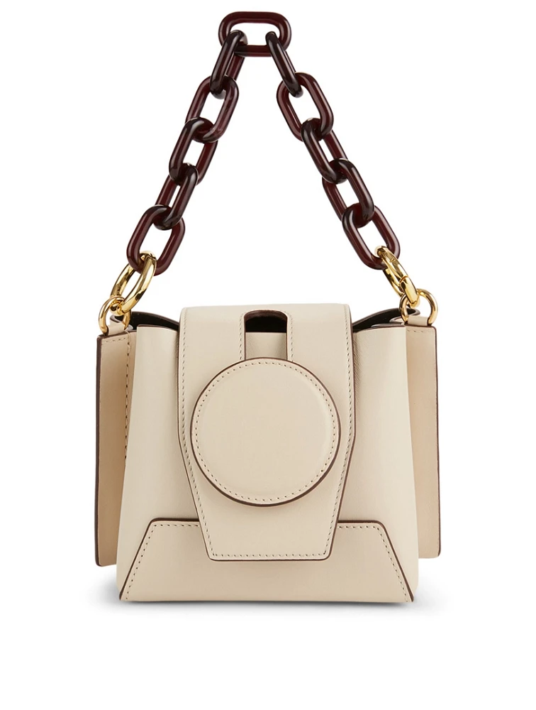 Daria Leather Bucket Bag