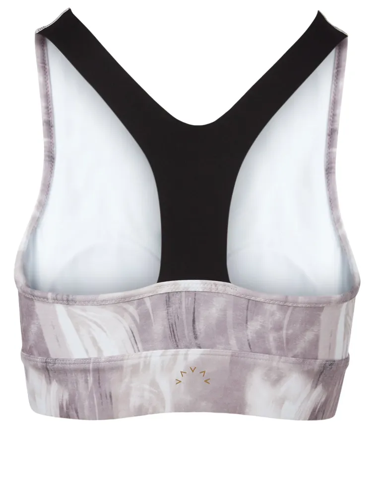 Bassett Sports Bra Marble Print