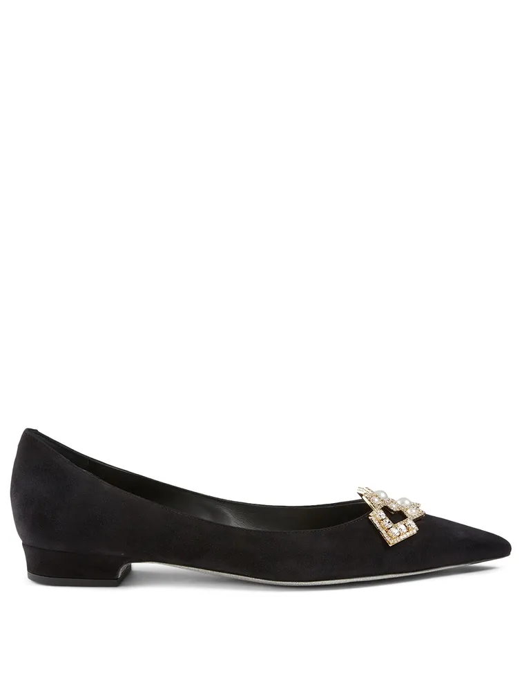 Ladyperla 15 Suede Ballet Flats